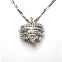 Collana Damiani Donna in Oro bianco 20012262 - 20012262
